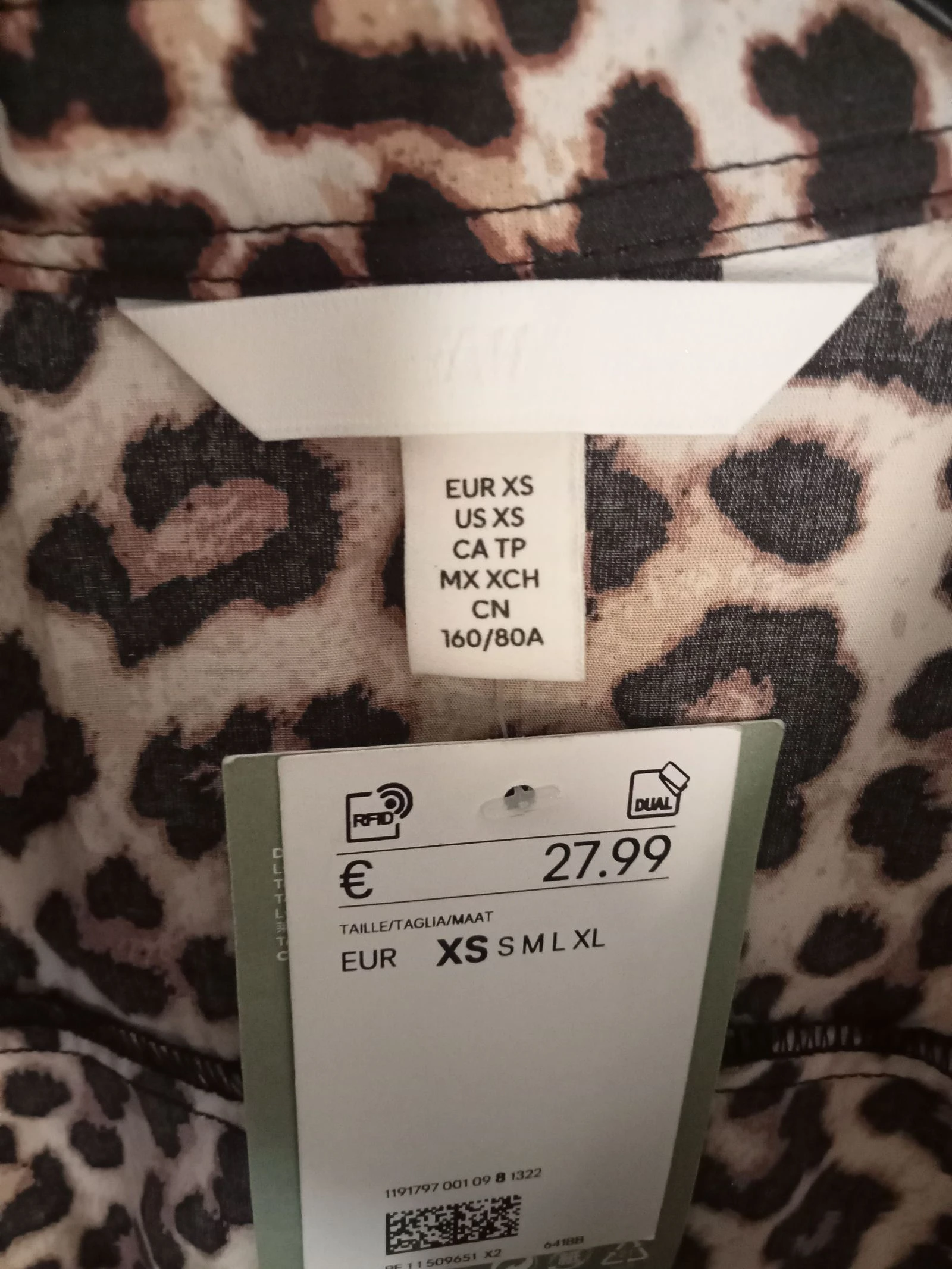 Blusa camisero estampa animal – photo 3